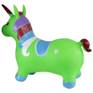 Unicornio Saltarin Inflable Burrito Inflable Para Niños (C): imagen 19
