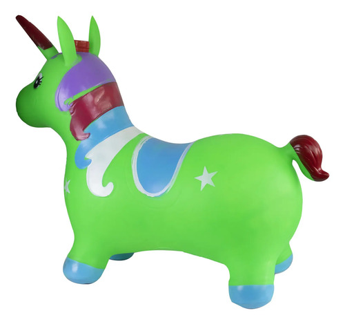 Unicornio Saltarin Inflable Burrito Inflable Para Niños (C)