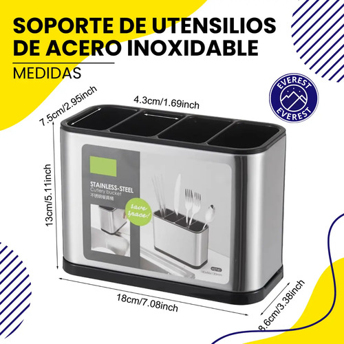 Everest Soporte De Utensilios