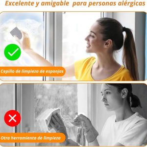 Esponja Mágica De Limpieza Reutilizable Multiusos Alta Densidad, Everest | Elimina Manchas, Polvo, Suciedad Y Cabello | Ideal Hogar, Auto Y Cocina (C): imagen 8