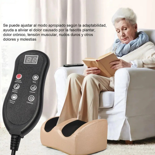 Masajeador Para Pies Con Calefacción, Alivio Del Estrés Y Dolor, Everest, Ideal Para Relajación En Casa U Oficina, Uso Diario Cómodo, Alta Calidad