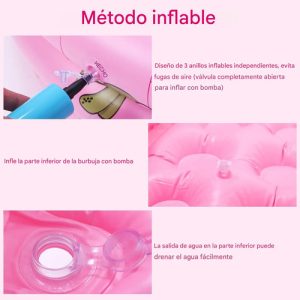 Piscina Inflable Infantil Mini 3 Niveles 130x35cm: imagen 16