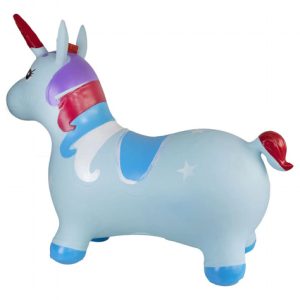Unicornio Saltarin Inflable Burrito Inflable Para Niños (C): imagen 4
