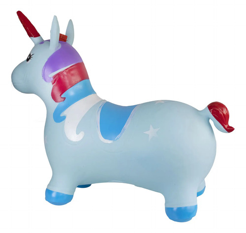 Unicornio Saltarin Inflable Burrito Inflable Para Niños (C)