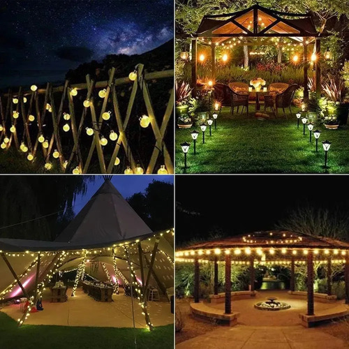 Guirnalda/ Luces De Navidad 10m 100 Led Calida 16sw46-1- Ev Calida