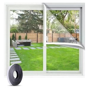 Malla De Ventana Cortina Mosquitero Adhesivo 110x120 Cm (C): imagen 1
