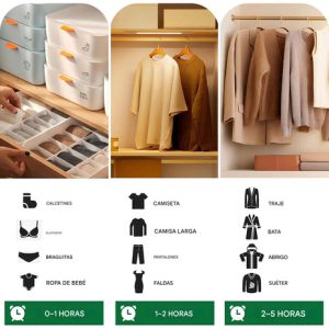 Secador De Ropa Portátil Con Temporizador Inteligente, Black Mount, Para El Hogar, Plegable Y Silencioso, Ideal Para Uso Diario, Alta Calidad: imagen 6