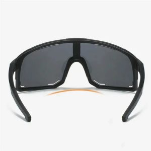 Lentes Para Ciclismo Unisex Polarizados Con Protección Uv, Everest | Antirreflejo, Alta Durabilidad, Visión Amplia Y Diseño Deportivo Profesional (C) Negro: imagen 4