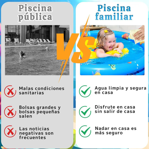 Piscina Inflable Infantil Mini 3 Niveles 130x35cm
