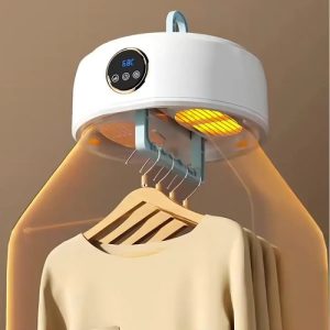 Secador De Ropa Portátil Con Temporizador Inteligente, Black Mount, Para El Hogar, Plegable Y Silencioso, Ideal Para Uso Diario, Alta Calidad: imagen 3