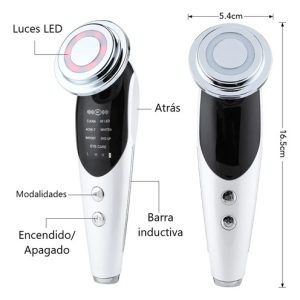 Masajeador Facial Con Radiofrecuencia, Everest, Mesoterapia Y Efecto Lifting Ideal Para Cuidado Facial Y Corporal Reafirmante Antiedad Estético En Casa: imagen 3