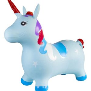 Unicornio Saltarin Inflable Burrito Inflable Para Niños (C): imagen 5