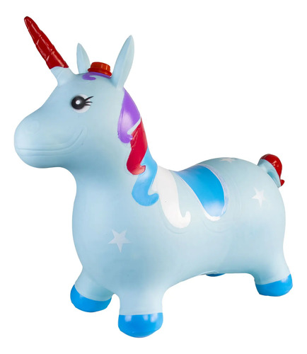 Unicornio Saltarin Inflable Burrito Inflable Para Niños (C)