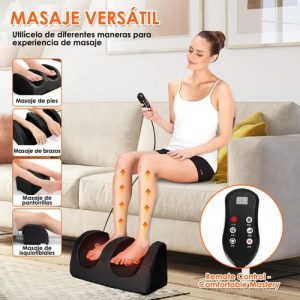 Masajeador Para Pies Con Calefacción, Alivio Del Estrés Y Dolor, Everest, Ideal Para Relajación En Casa U Oficina, Uso Diario Cómodo, Alta Calidad: imagen 6