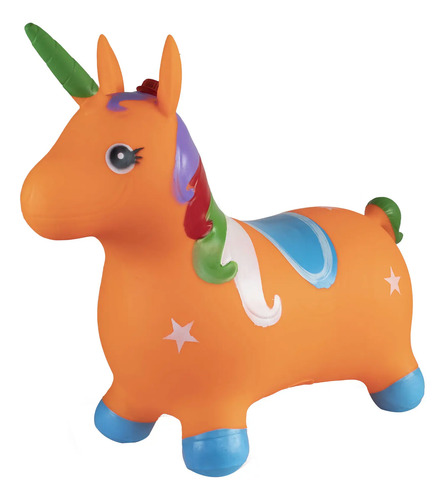 Unicornio Saltarin Inflable Burrito Inflable Para Niños (C)