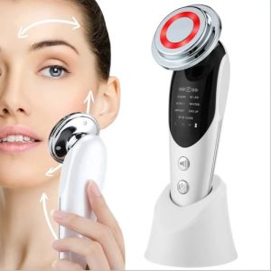 Masajeador Facial Con Radiofrecuencia, Everest, Mesoterapia Y Efecto Lifting Ideal Para Cuidado Facial Y Corporal Reafirmante Antiedad Estético En Casa: imagen 1